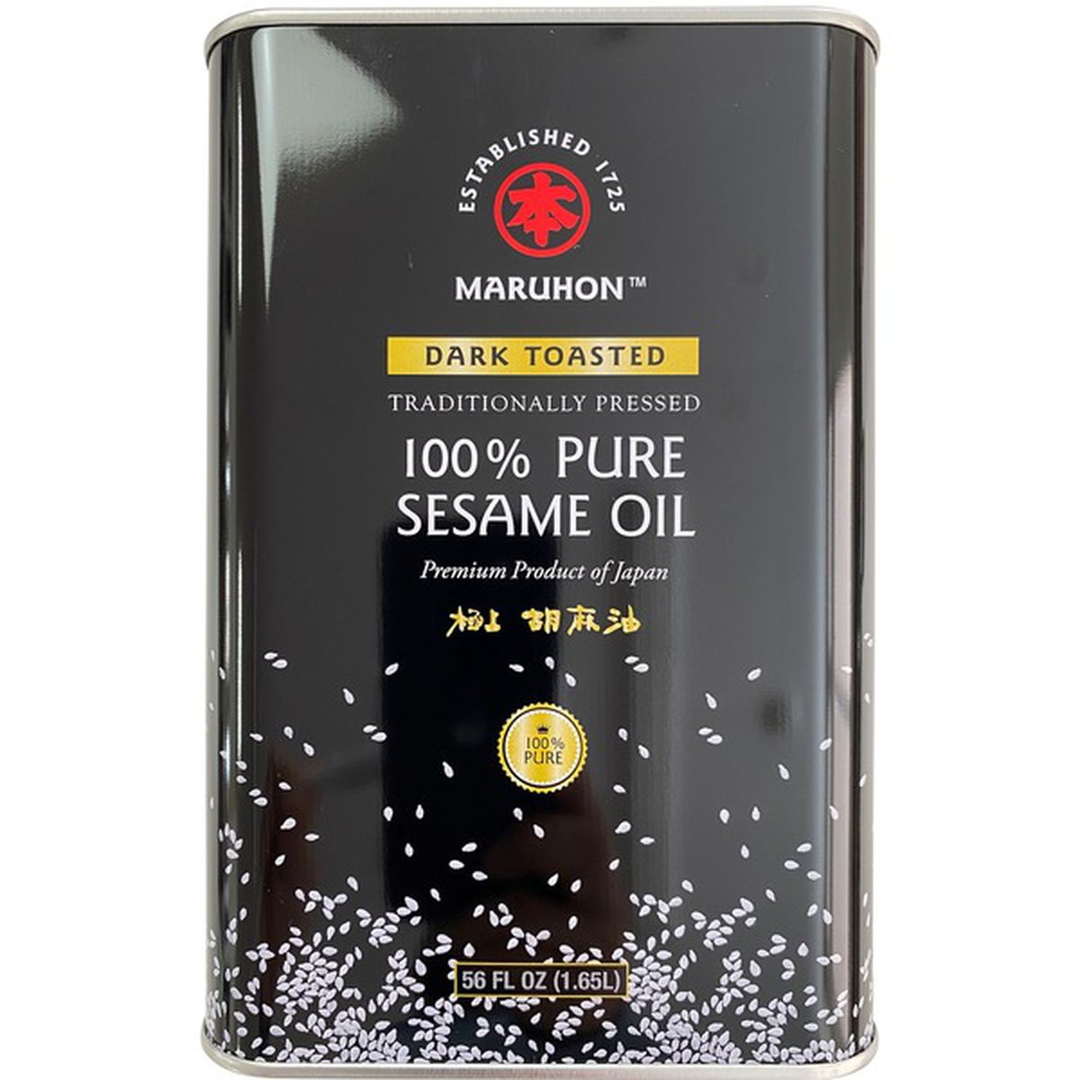 Sesame Oil Pure 100% Dark Toasted 56oz